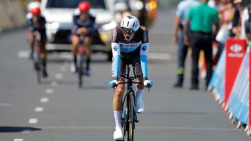 El ciclista belga Oliver Naesen.