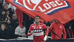 US-born striker Jonathan David going head-to-head with PSG star Kylian Mbappé in Ligue 1