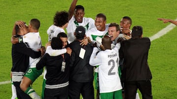 Nacional, uno de los tres equipos que llegó a la final sin ganar los dos primeros partidos de cuadrangulares.