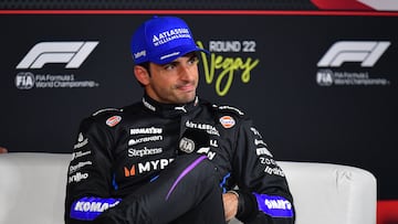 Carlos Sainz (Williams). Las Vegas, Estados Unidos. F1 2025.