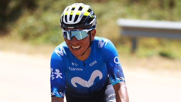Así llega Nairo Quintana a la Vuelta a España 2024.