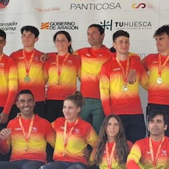 Pau Menoyo y Sara Yusto, campeones de España de DH