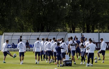 Bronnitsy, 11 junio 2018, Rusia
Copa Mundial Rusia 2018
Entrenamiento de la Seleccion Argentina en Bronnitsy.

Foto Ortiz Gustavo
