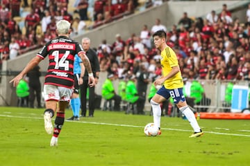 Millonarios perdió 3-0 ante Flamengo en su visita al estadio Maracaná por la sexta fecha de la fase de grupos de la Copa Libertadores.