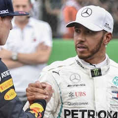 Hamilton ya es pentacampeón y Verstappen gana en México