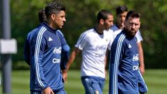 Enzo Pérez y Salvio apuntan a la titularidad contra Ecuador