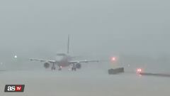 Amid extreme weather conditions, an American Eagle plane was struck by lightning at Bill and Hillary Clinton National Airport in Little Rock, Arkansas.