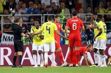 Partidazo en Moscú. Colombia empató al final y logró llevar el partido al alargue 