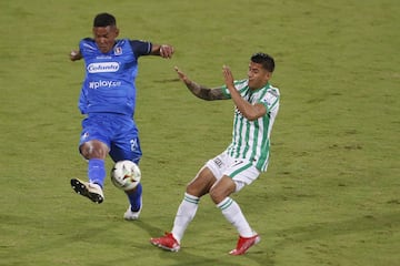 Atlético Nacional y Once Caldas se enfrentaron en el estadio Atanasio Girardot de Medellín por la decimosexta fecha de la Liga BetPlay 2021-II.