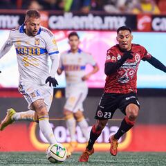 Tigres y Xolos empatan en la fecha 3 del Clausura 2023