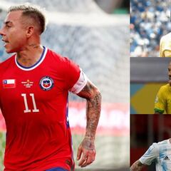 El nuevo estatus de Edu Vargas junto a Pelé, Neymar y Messi