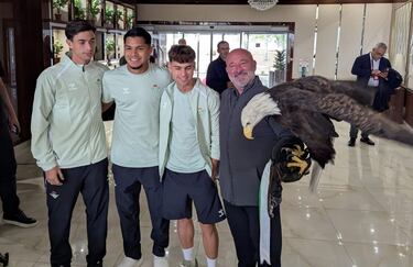 El gaditano del águila en Ludogorets: “Fortuna ve los partidos conmigo”