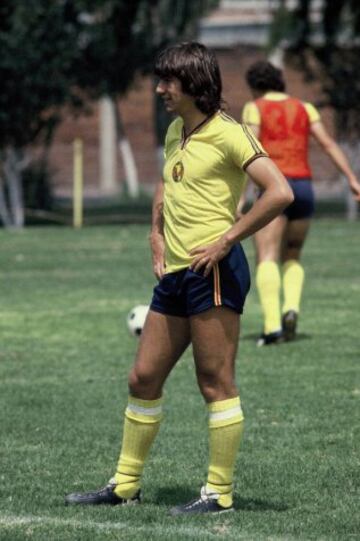 'Batata' fue un gran delantero para las Águilas en los 80's. Marcó 19 goles en 102 partidos.
