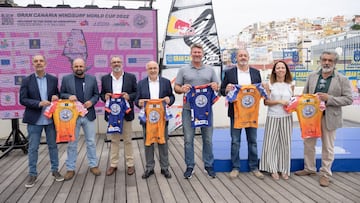 En el acto de presentaci&oacute;n estuvieron presentes el presidente del Cabildo de Gran Canaria, Antonio Morales; los consejeros de Deportes y Turismo de la corporaci&oacute;n insular, Francisco Castellano y Carlos &Aacute;lamo, respectivamente; el alcalde de Santa Luc&iacute;a de Tirajana, Francisco Garc&iacute;a; los concejales de Turismo y Deportes, Ana Mayor y Pedro S&aacute;nchez; y el organizador del evento, Bj&ouml;rn Dunkerbeck.