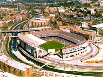 52 años del estadio Vicente Calderón en imágenes