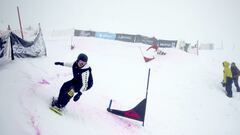 Vuelve el Landing Snowboard Banked Slalom