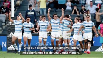 La respuesta de Ledesma a las críticas neozelandesas al llanto de Los Pumas