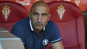 Abelardo, entrenador del Sporting