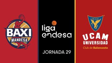Resumen del Manresa vs UCAM de la Liga Endesa