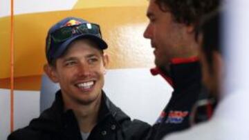 Casey Stoner, de nuevo en una parrilla de salida.
