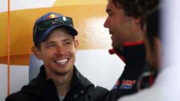 Casey Stoner, de nuevo en una parrilla de salida. 