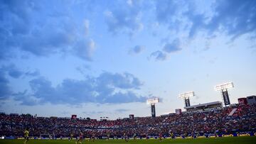 General View Stadium during the game Atletico San Luis vs Mazatlan FC, corresponding to Round 13 of the Torneo Clausura 2023 of the Liga BBVA MX, at Alfonso Lastras Stadium, on April 02, 2023.
<br><br>
Vista General del Estadio durante el partido Atletico San Luis vs Mazatlan FC, Correspondiente a la Jornada 13 del Torneo Clausura 2023 de la Liga BBVA MX, en el Estadio Alfonso Lastras, el 02 de Abril de 2023.