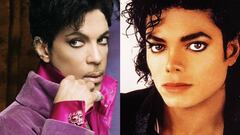 Prince y Michael Jackson fueron considerados enemigos desde su ascenso musical en los ochenta.