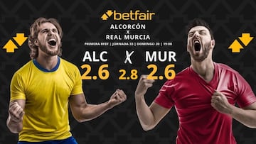 AD Alcorcón vs. Real Murcia: horario, dónde ver, pronósticos y clasificación