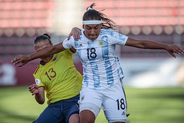 Colombia vs Argentina, Sudamericano Femenino Sub 20.