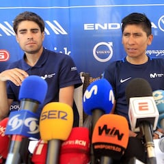 La tricefalia del Movistar va a disputar también la Vuelta