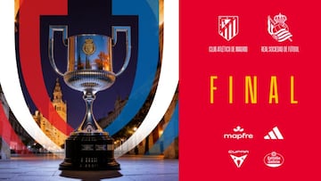Cartel de la final de la Copa del Rey.