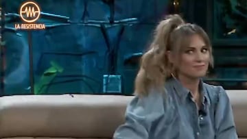 La reacción de Edurne cuando Grison suelta la faltada a De Gea