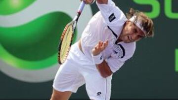 <b>FUERZA DESATADA. </b>David Ferrer, una máquina ante Granollers