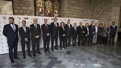 Imagen de la presentaci&oacute;n del Barcelona Open Banc Sabadell en el Sal&oacute; de Cent del Ayuntamiento de Barcelona.
 