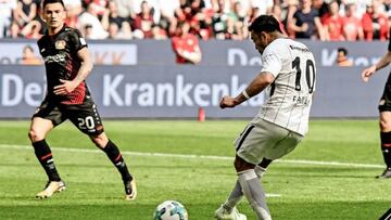 Marco Fabián se estrena en la temporada, en derrota del Frankfurt