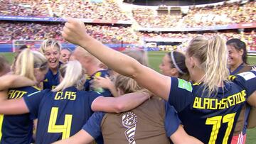 Resumen de Alemania vs. Suecia del mundial femenino