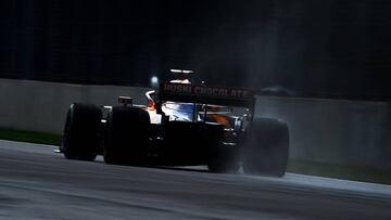 MEXICO CITY, MEXICO - OCTOBER 26: Carlos Sainz of Spain driving the (55) McLaren F1 Team MCL34 Renault on track during final practice for the F1 Grand Prix of Mexico at Autodromo Hermanos Rodriguez on October 26, 2019 in Mexico City, Mexico. (Photo by Clive Mason/Getty Images)