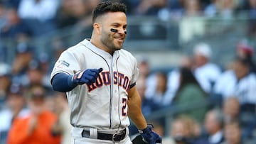 El pelotero venezolano es señalado por haber portado un dispositivo electrónico para hacer trampa en la Serie de Campeonato de la Liga Americana en 2019.