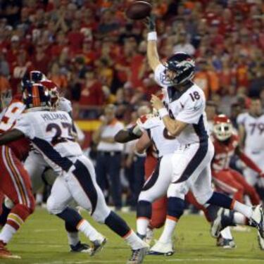 Peyton Manning le gana el partido de Kansas a Gary Kubiak