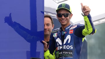 Valentino Rossi, piloto de Yamaha
