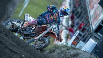 Jorge Prado con la KTM en Italia.