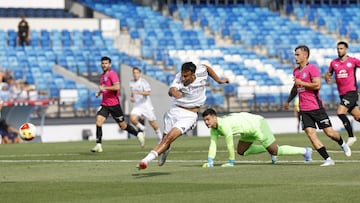Rachad Fettal empata el amistoso entre el Castilla y el Ibiza.