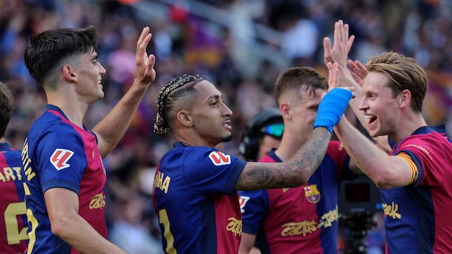 Aprobados y suspensos del Barcelona: Raphinha y Yamal finiquitan LaLiga