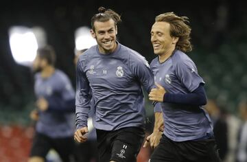 Gareth Bale y Luka Modric.