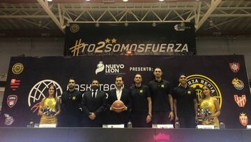 Con puro mexicano, Fuerza Regia jugará la Basket Champions League