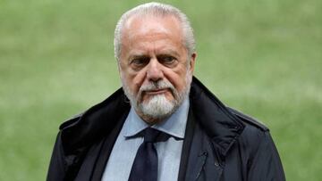 Napoli president Aurelio de Laurentiis.