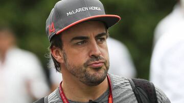 Fernando Alonso, de McLaren Honda, en Singapur.