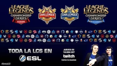 ESL España dará la temporada de la LCS más patria