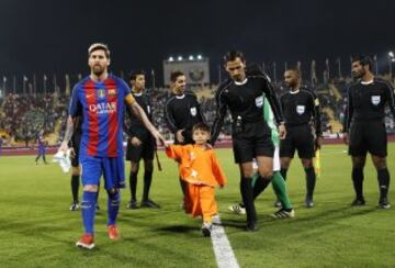 Al-Ahli 3-5 Barcelona: Friendly in Doha in pictures