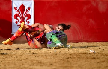 Calcio Storico Fiorentino, la modalidad de fútbol más violenta